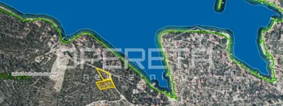 Građevinsko zemljište 3.554 m², Drvenik Veliki, pogled na more - 2
