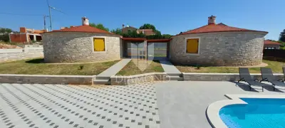 Kažun 74 m², Peruški - shared pool and terrace - 4