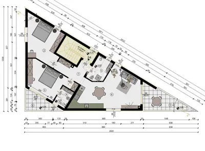 Istra, Pula, 2-Zimmer-Wohnung, 84,56 m², Neubau, Balkon - 6