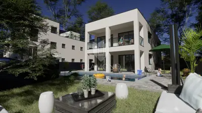 Dvoetažni stan s vrtom, Poreč - novogradnja