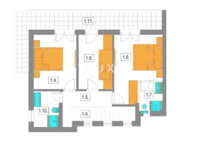 Dvojna kuća 133 m², Murter - 3 spavaće sobe i 3 kupaonice - 9