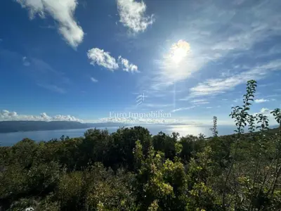 Labin - agricultural land with sea view