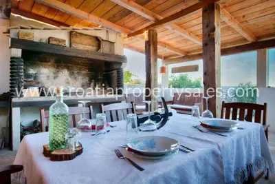 Kamena kuća 105 m², otok Vis - panoramski pogled - 2