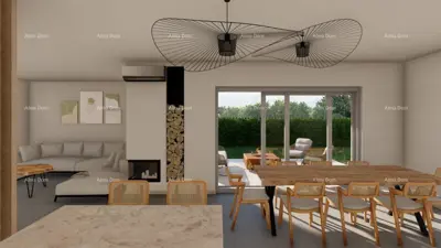 Building plot with project and swimming pool - 646 m² - 15