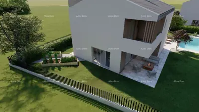 Building plot with project and swimming pool - 646 m² - 4