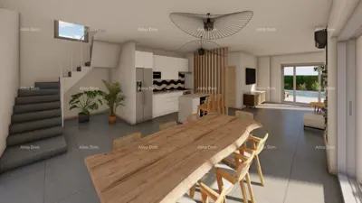 Building plot with project and swimming pool - 646 m² - 11