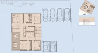 Wohnung 108 m², Lovrečica bei Umag, in der Nähe des Strandes - 7