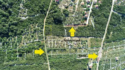 Building land 997 m², Nečujam, sea and Split view - 3
