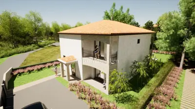 Building plot 599 m², Dobrinj - quiet location