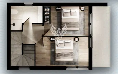 Srima, beautiful terraced house with a pool, second row from the sea - 7