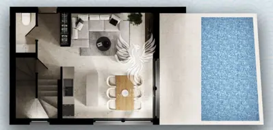 Srima, beautiful terraced house with a pool, second row from the sea - 6