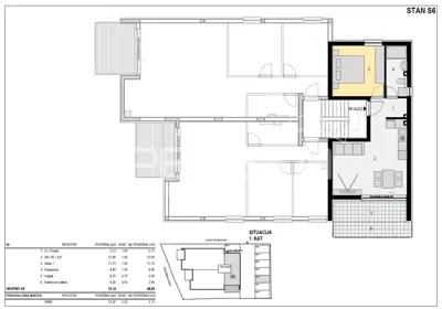 Wohnung 49 m², Mandre na Pagu - erste Reihe zum Meer - 7