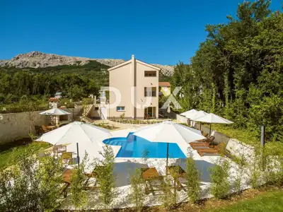 Insel Krk, Baška - exklusive Villa mit 7 Apartments und Pool! GELEGENHEIT! - 6