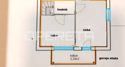 Wohnung 85 m², Črnomerec - Terrasse 80 m² und Garten 300 m² - 21
