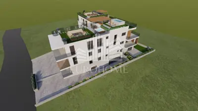 Penthouse 217 m², Vodice - direkt am Meer und am Strand - 8