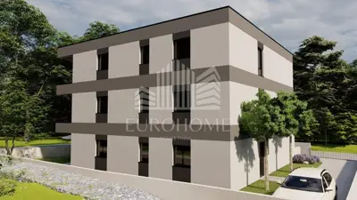 Stan 57,62 m², Donje Ražine - terasa 10 m² i parkirno mjesto - 7