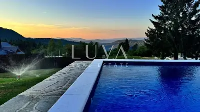 House 170 m², Kupjak - panoramic mountain views