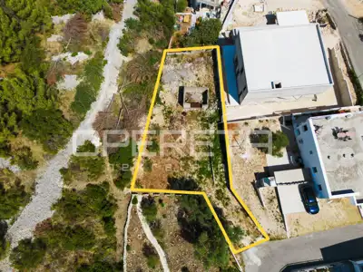 Baugrundstück 504 m², Žedno bei Trogir, Meerblick - 4