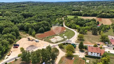 Baugrundstück 1.223 m², Žminj - Genehmigung und Projekt - 4
