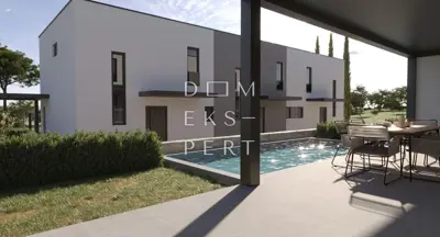 Mandre, Neubauwohnung mit Pool, 110 m²