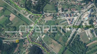 Building plot 640 m², Krapinske Toplice by the main road
