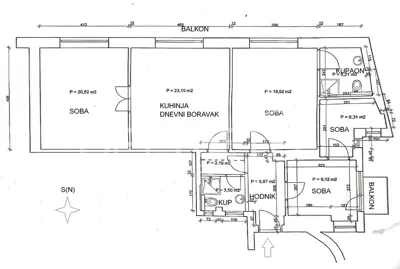Prodaja, Stan, Donji grad, Tkalčićeva, 3,5s, 95 m² - 21