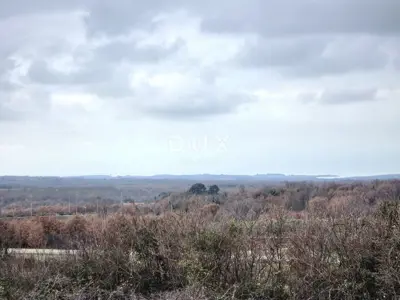 ISTRA, VIŠNJAN - Građevinsko zemljište s idejnim projektom za meditera - 2