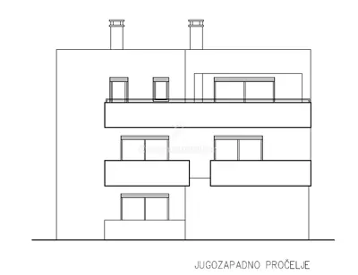 Pula - apartment in a new building on the ground floor