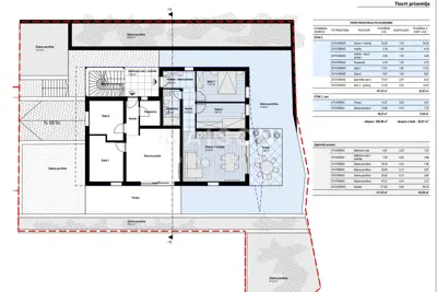 Stan 93 m², Cres - terasa, dvorište i 2 garažna mjesta - 3