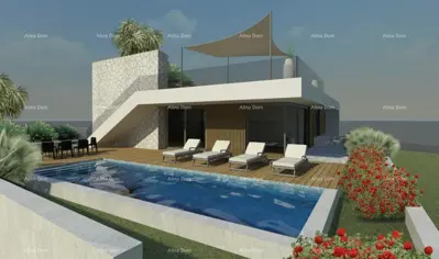 Villa 128 m², Vodnjan - rooftop terrace and sea view - 4