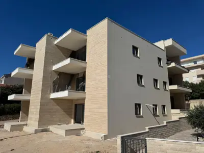 Zum Verkauf, Pag, Mandre, Neubau, 2-Zimmer-Wohnung, erste Reihe zum Meer, Parkplatz - 7