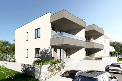 New apartment with two gardens near the sea - island of Pag