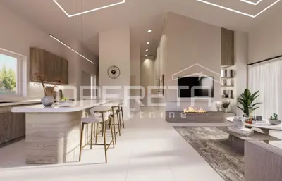 House 88 m², Kaštelir - modern single-storey house with yard