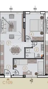 Apartment, Poreč, 2 bedrooms and wardrobe - 6
