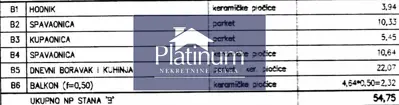 Stan 65 m², Valdebek - dvije spavaonice i balkon - 4