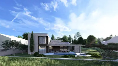 House 140 m², Karigador - 2 km from the beach and pool - 9