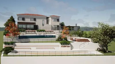 Villa 170 m², Vižinada - atemberaubender Panoramablick auf die Natur - 2