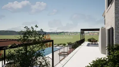 Villa 170 m², Vižinada - atemberaubender Panoramablick auf die Natur - 8