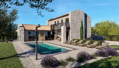 Villa 195.82 m², Sveti Lovreč - view of Lim - 4