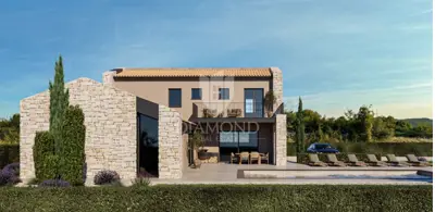 Villa 195.82 m², Sveti Lovreč - view of Lim