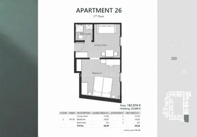 Apartment for sale in Crikvenica, 28,6 m² - 15