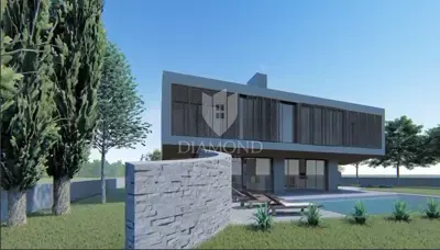 Poreč, Umgebung, hervorragendes Baugrundstück mit Projekt - 4
