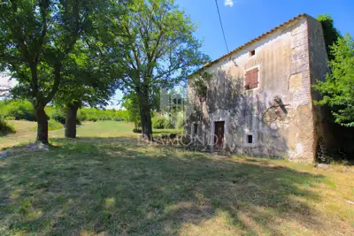 Imanje 2.776 m², Kršan - pogled na Učku i privatnost - 5