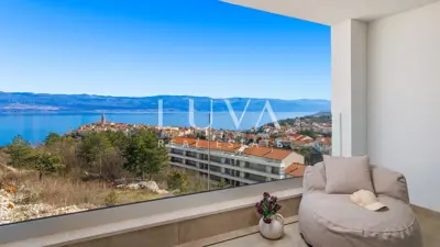 Villa 265 m², Vrbnik auf der Insel Krk - Panoramablick auf das Meer - 11