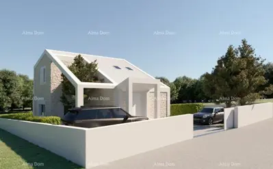 Prodaja zemljišta 511 m² s građevinskom dozvolom i plaćenim doprinosima, Medulin! - 3