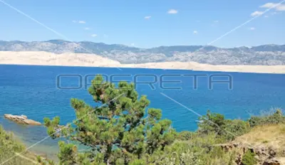 Građevinsko zemljište 743 m², Bošana na Pagu, 200 m od mora - 3