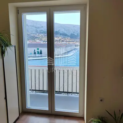 2-room apartment, Pag - first row to the sea and balcony with a view - 9