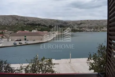 2-room apartment, Pag - first row to the sea and balcony with a view - 4