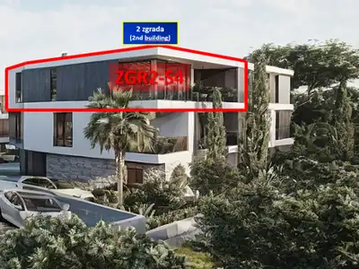 62 m² apartment, Veli vrh, Pula - new build with loggia