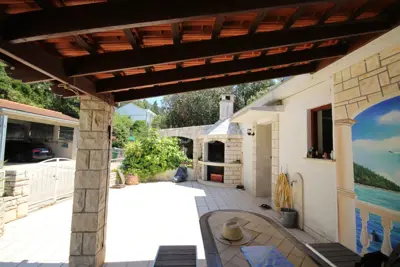 House 233 m², Vela Luka - first row by the sea, pool and boat mooring - 6